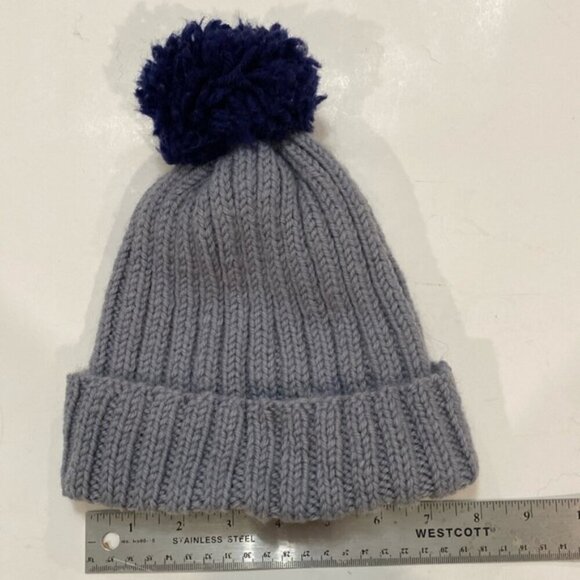 Cottle Grey Ribbed knit cap hat beanie​ - Picture 6 of 9
